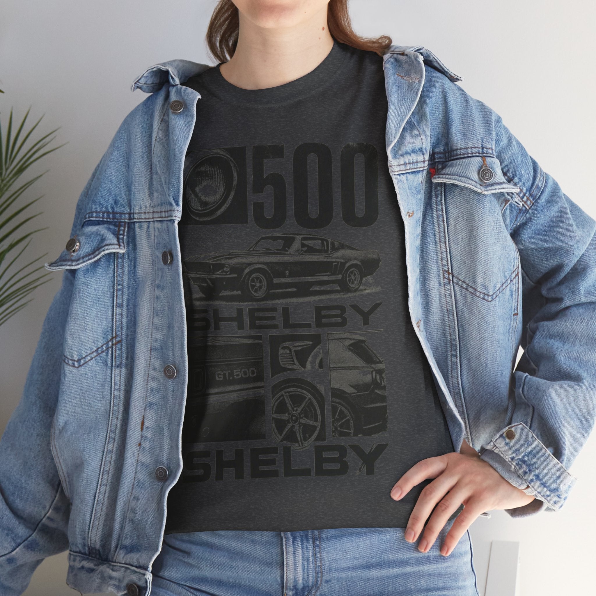Classic Car Enthusiast Tee, Vintage Ride Shirt, Shelby GT500 Apparel, Automotive Gift, Unisex Cotton Tee