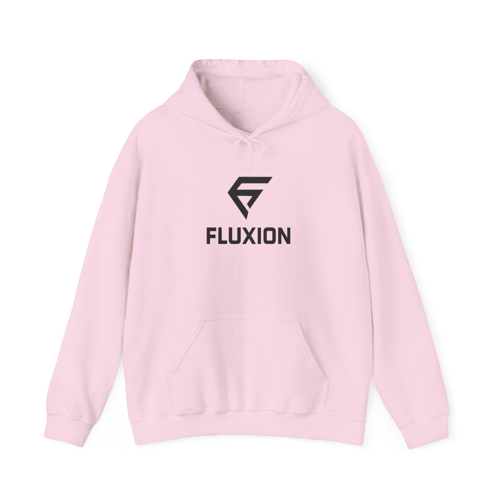 Fluxion Logo Hoodie — Minimal Tech Streetwear Pullover